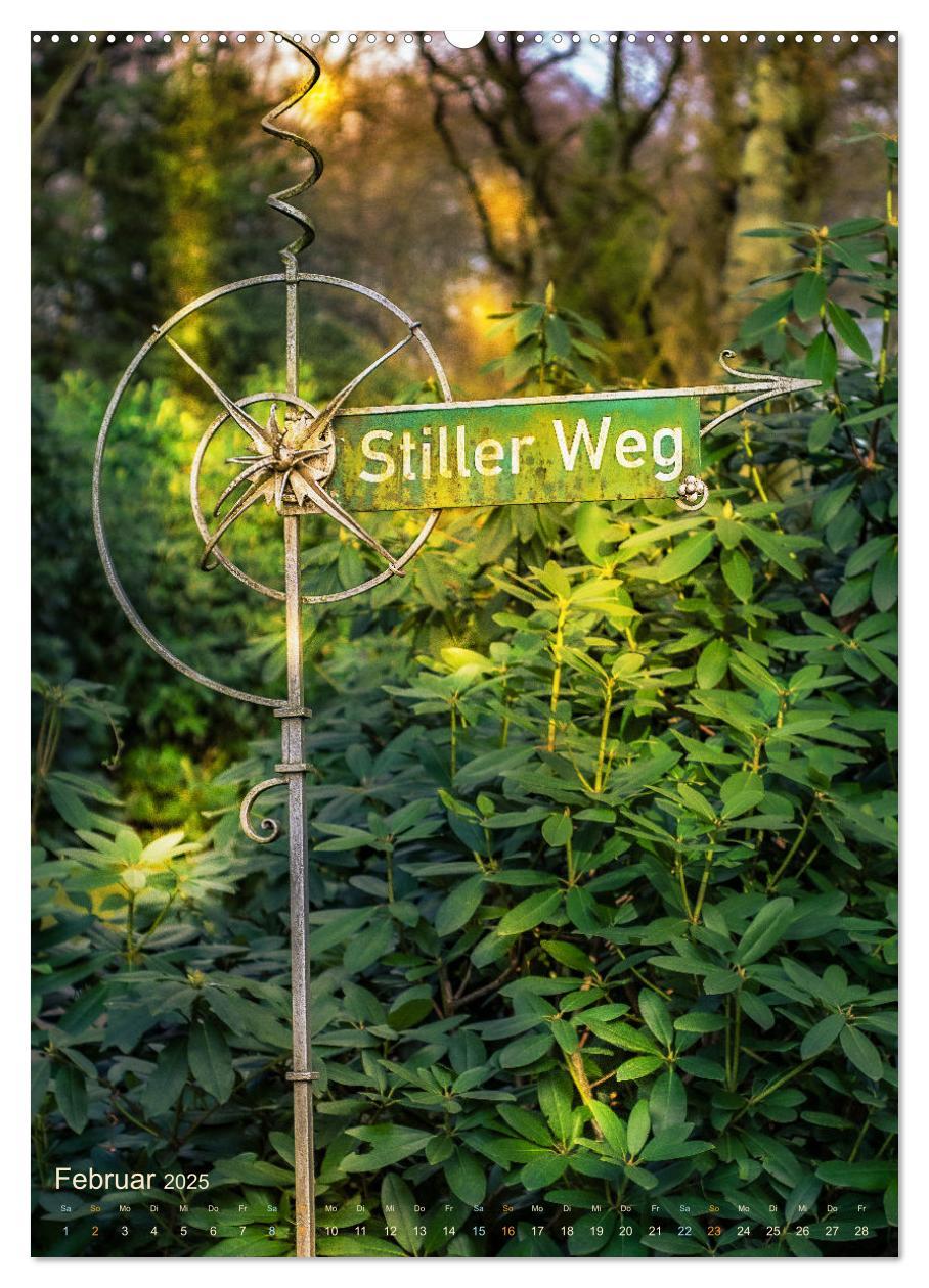 Bild: 9783435933020 | Die stillen Momente im Ohlsdorfer Friedhof (Wandkalender 2025 DIN...