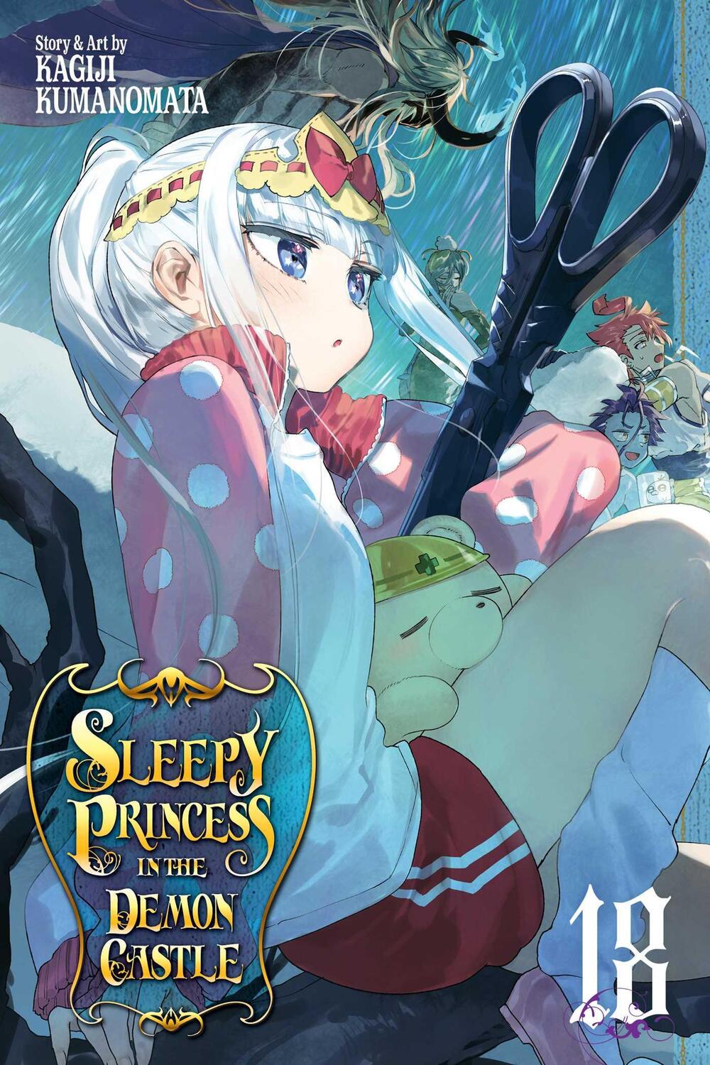Cover: 9781974731015 | Sleepy Princess in the Demon Castle, Vol. 18 | Kagiji Kumanomata