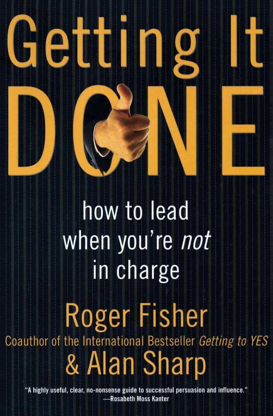 Cover: 9780887309588 | Getting It Done | Roger Fisher | Taschenbuch | Paperback | Englisch
