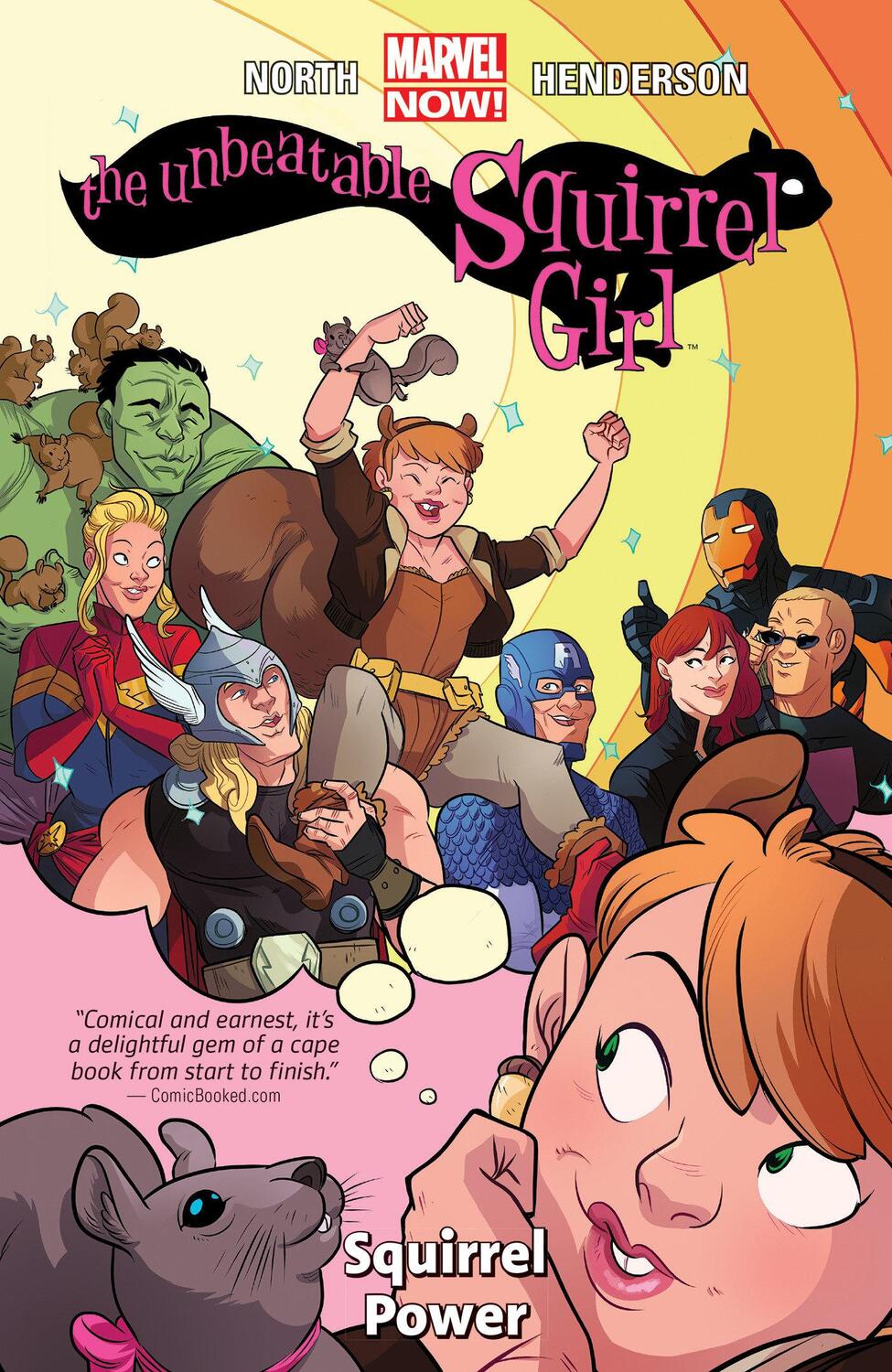 Cover: 9780785197027 | Unbeatable Squirrel Girl, The Volume 1: Squirrel Power | Ryan North