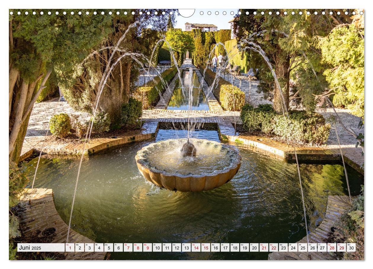 Bild: 9783383976476 | Andalusien - Granada (Wandkalender 2025 DIN A3 quer), CALVENDO...