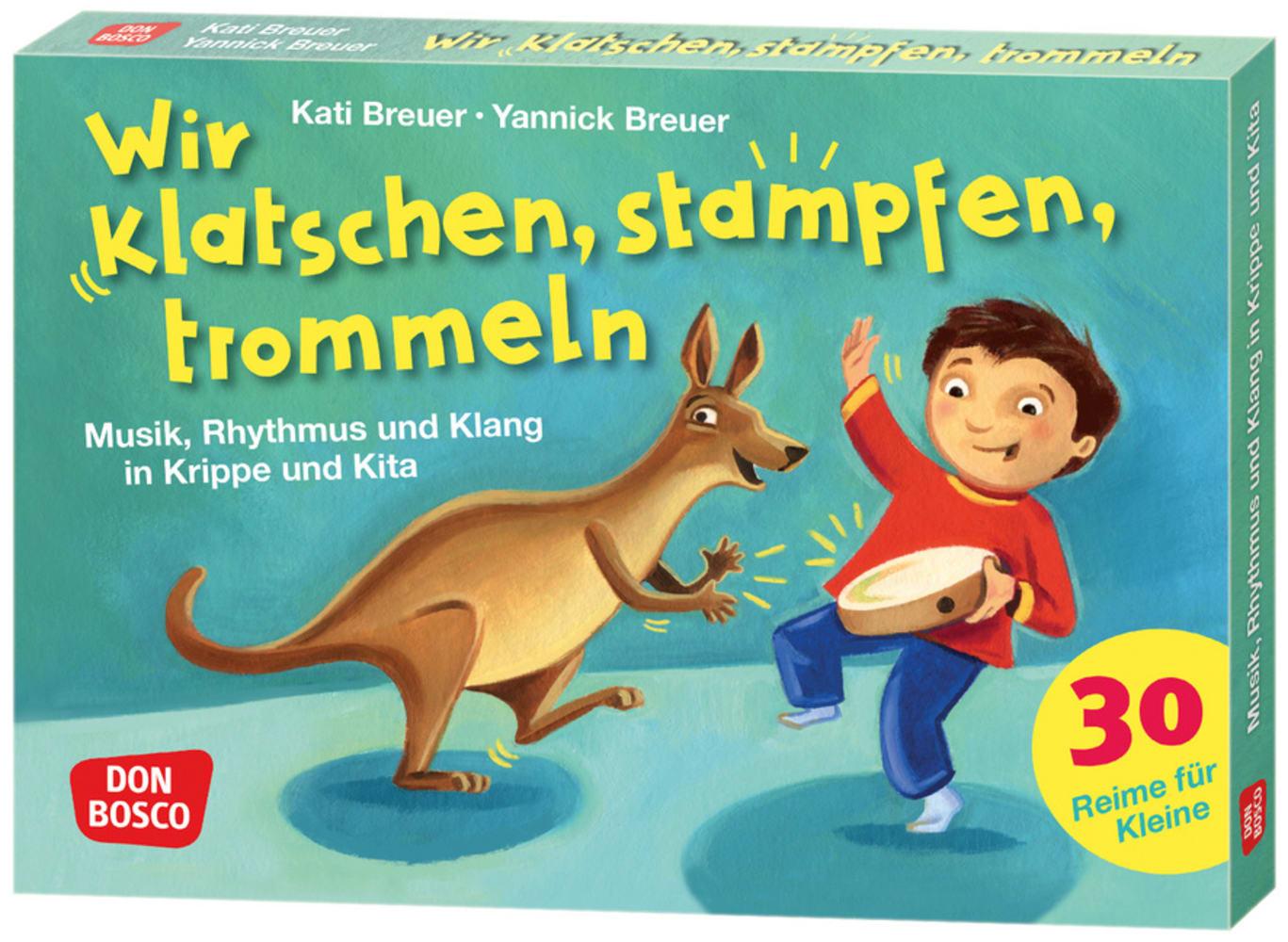 Cover: 4260694920145 | Wir klatschen, stampfen, trommeln | Kati Breuer | Box | 32 S. | 2023