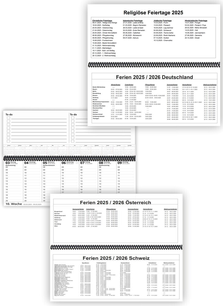 Bild: 4262416631551 | Tischkalender 2025 | E&amp;Z-Verlag GmbH | Kalender | Deutsch | 2025