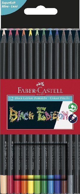Cover: 4005401164128 | Faber-Castell Buntstifte Black Edition 12er Kartonetui | Stück | 2020