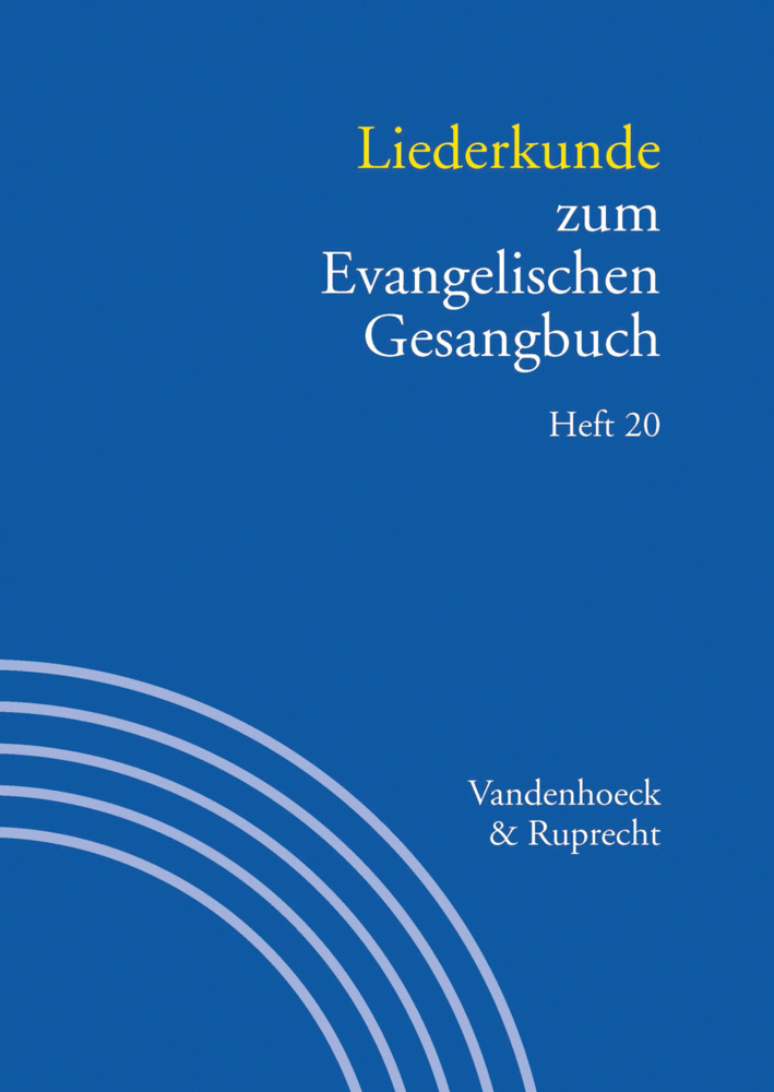 Cover: 9783525503430 | Liederkunde zum Evangelischen Gesangbuch 20 | Taschenbuch | 96 S.