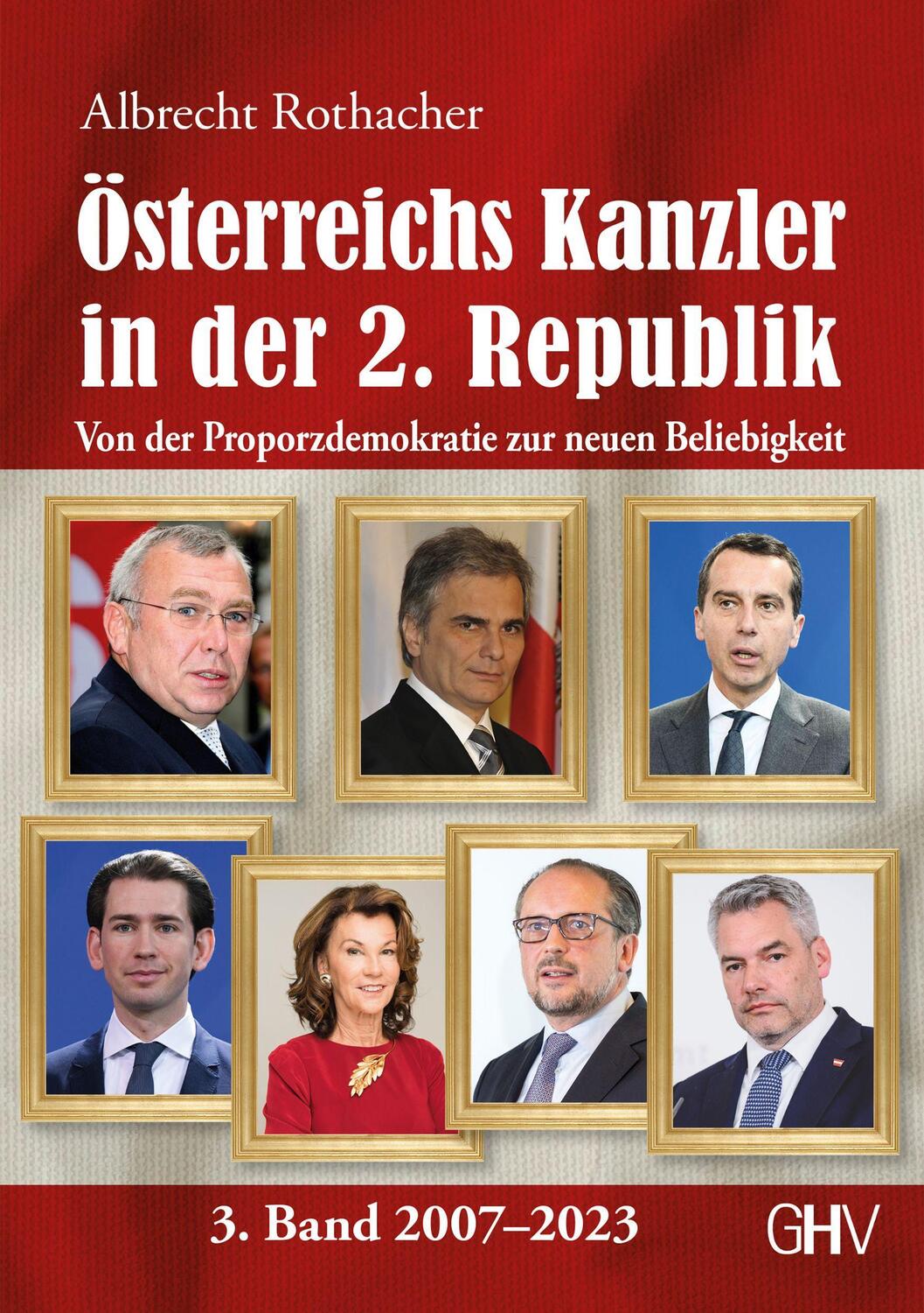 Cover: 9783873368224 | Österreichs Kanzler in der 2. Republik | Albrecht Rothacher | Buch