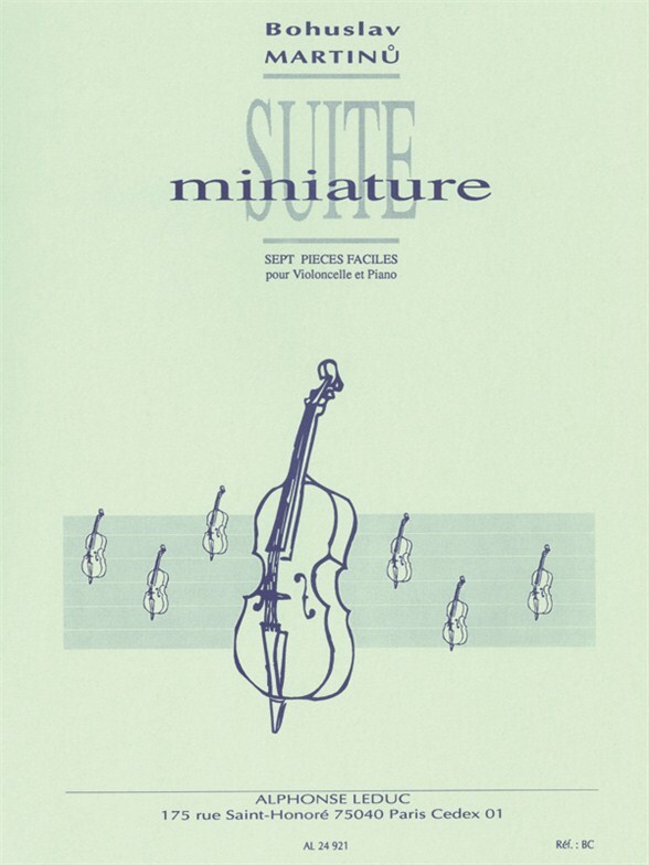 Cover: 9790046249211 | Suite Miniature H192 | Bohuslav Martinu | Buch | Alphonse Leduc