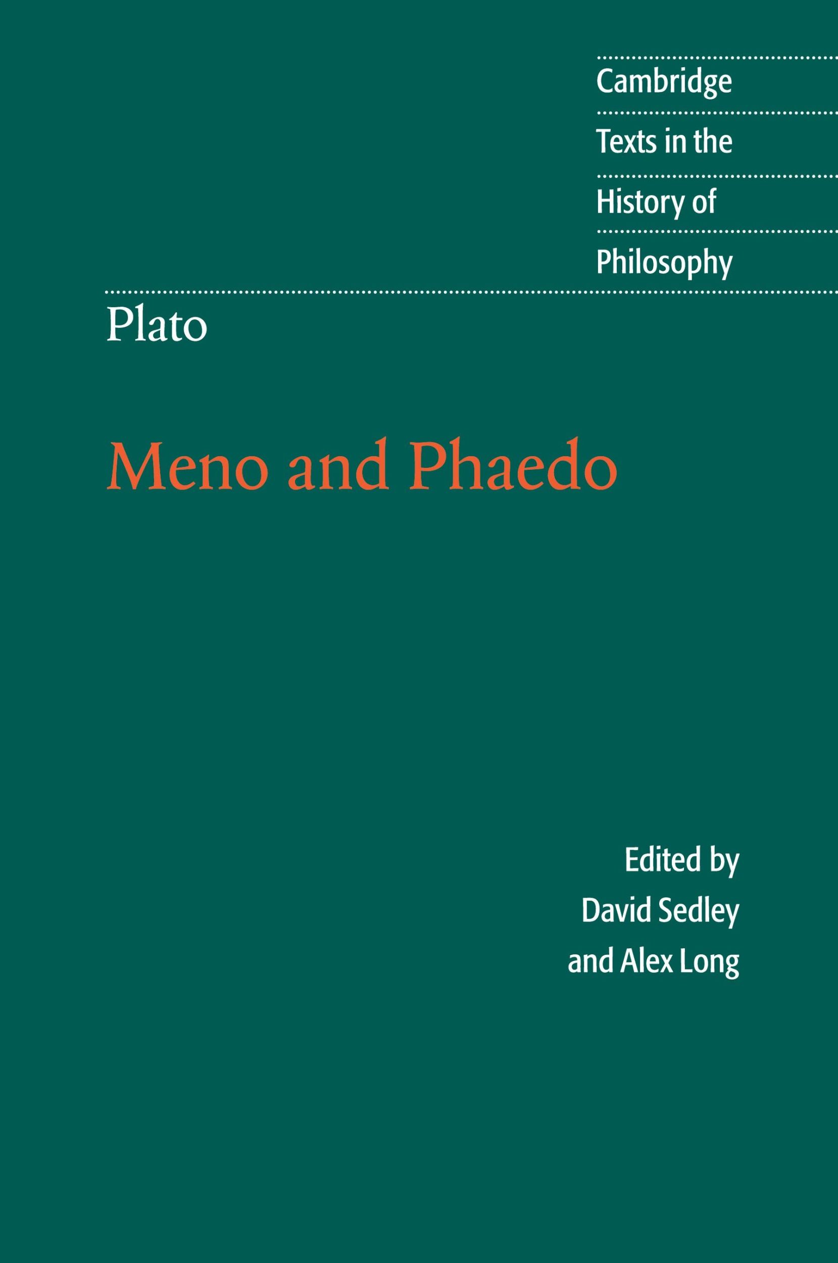 Cover: 9780521676779 | Plato | Meno and Phaedo | David Sedley | Taschenbuch | Englisch | 2019