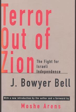 Cover: 9781560008705 | Terror Out of Zion | Fight for Israeli Independence | J Bowyer Bell