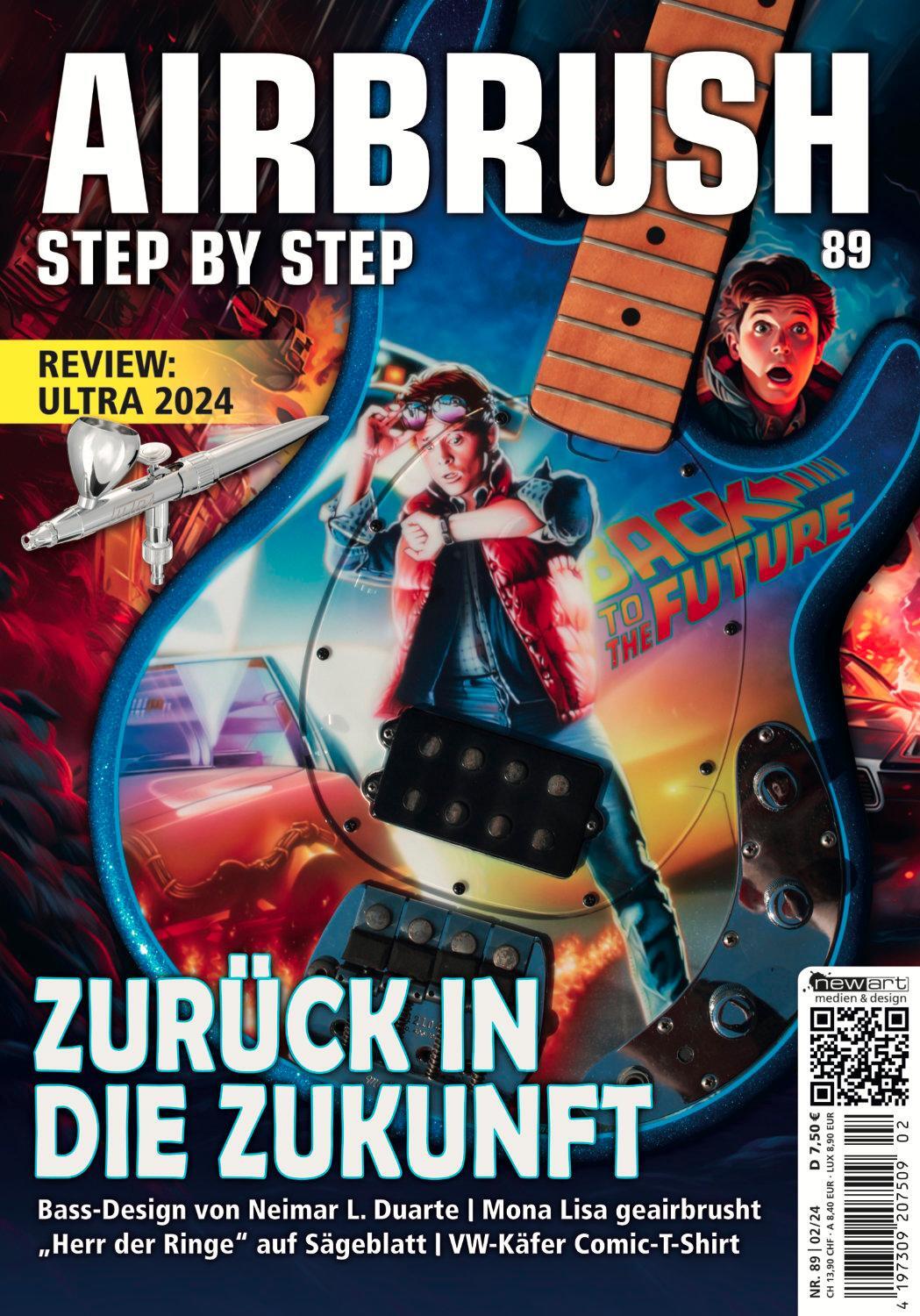 Cover: 9783941656796 | Airbrush Step by Step 89 | Zurück in die Zukunft | Katja Hassler
