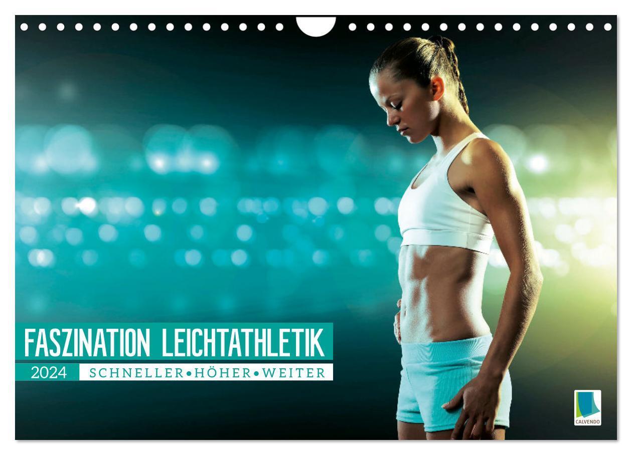 Cover: 9783383375521 | Faszination Leichtathletik: Schneller, höher, weiter (Wandkalender...