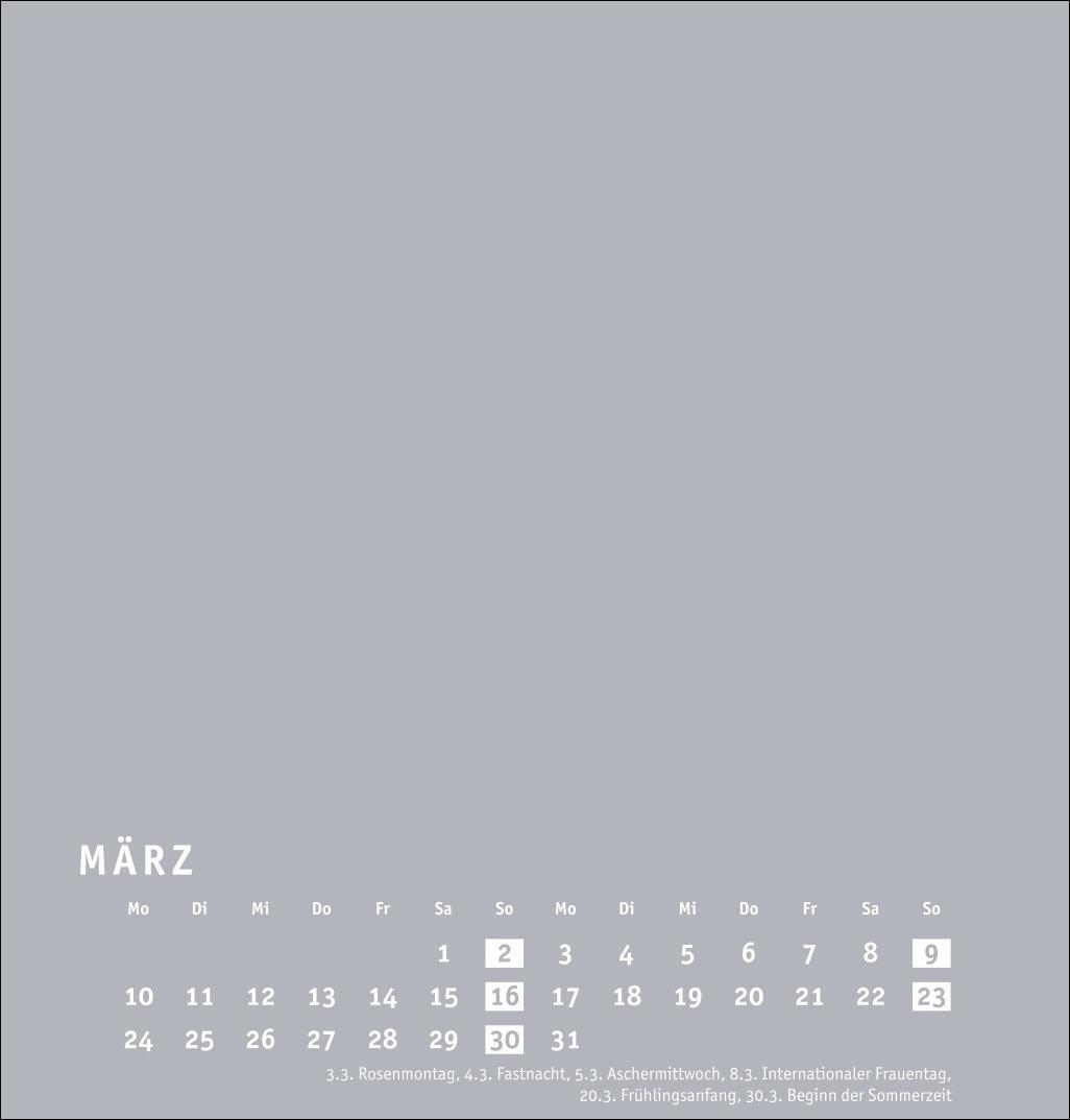 Bild: 9783756407903 | Premium-Bastelkalender silbergrau mittel 2025 | Heye | Kalender | 2025