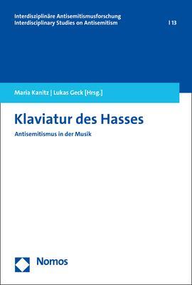 Cover: 9783848771479 | Klaviatur des Hasses | Antisemitismus in der Musik | Kanitz (u. a.)