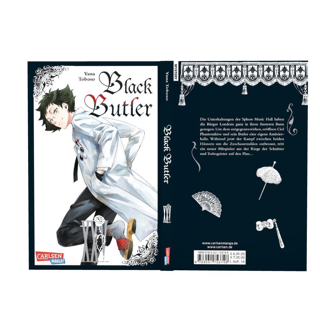 Bild: 9783551753748 | Black Butler 25 | Yana Toboso | Taschenbuch | Black Butler | 178 S.