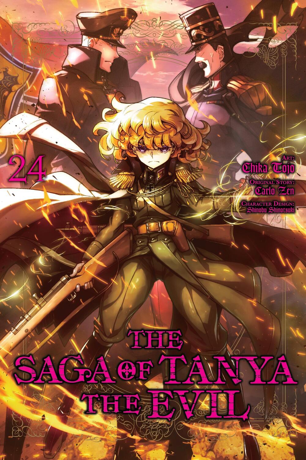 Cover: 9781975362812 | The Saga of Tanya the Evil, Vol. 24 (Manga) | Volume 24 | Carlo Zen