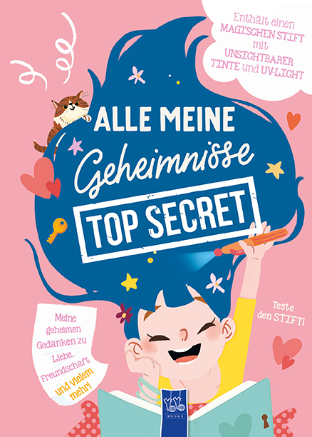 Cover: 9789464227116 | Alle meine Geheimnisse - Top Secret! | Bilderbuch | Buch | 64 S.