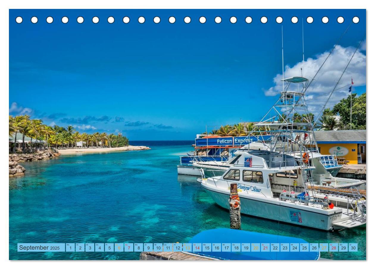 Bild: 9783435568109 | Curaçao - bunte Insel in der Karibik (Tischkalender 2025 DIN A5...