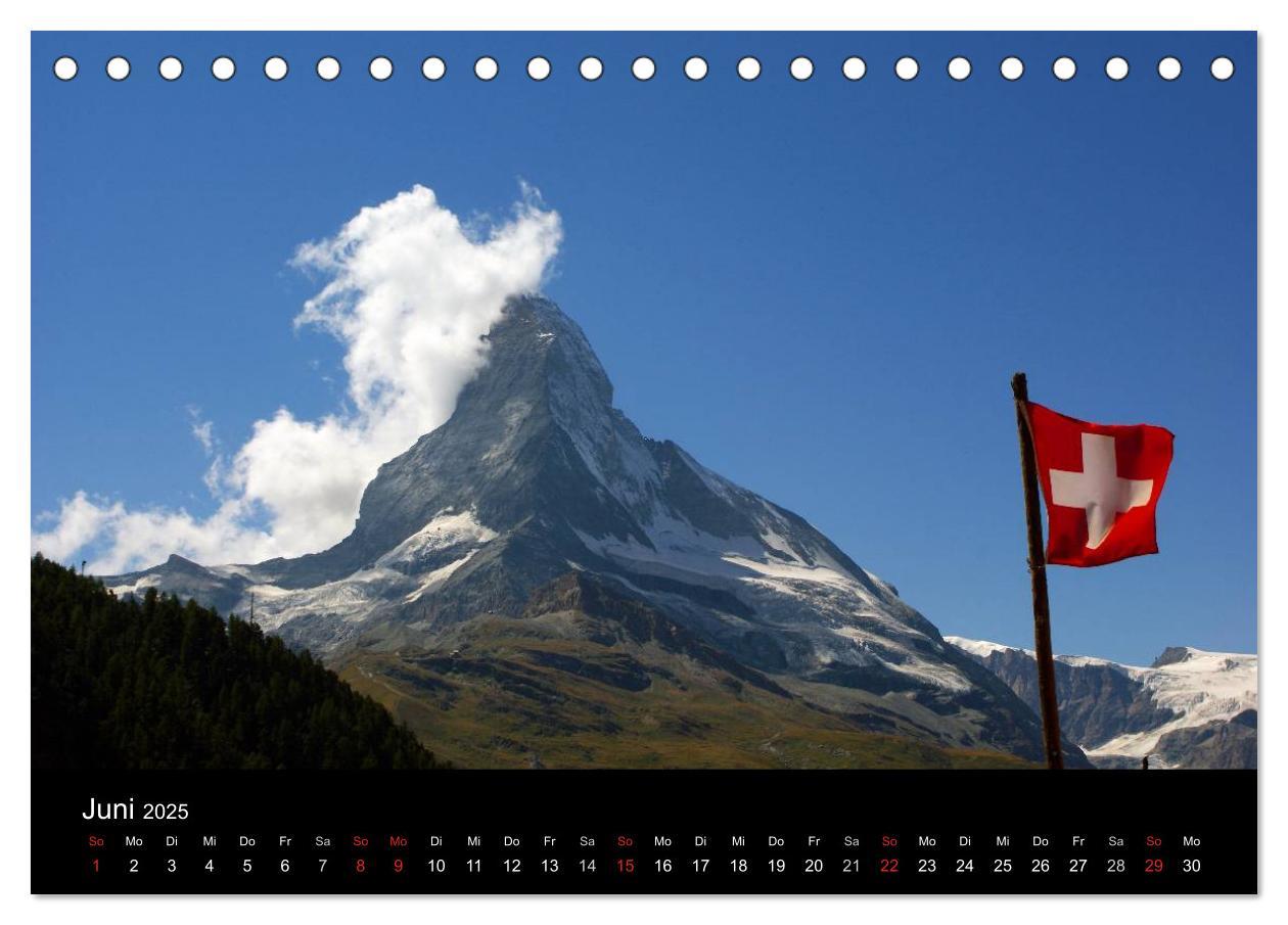 Bild: 9783435716043 | Faszination Matterhorn (Tischkalender 2025 DIN A5 quer), CALVENDO...