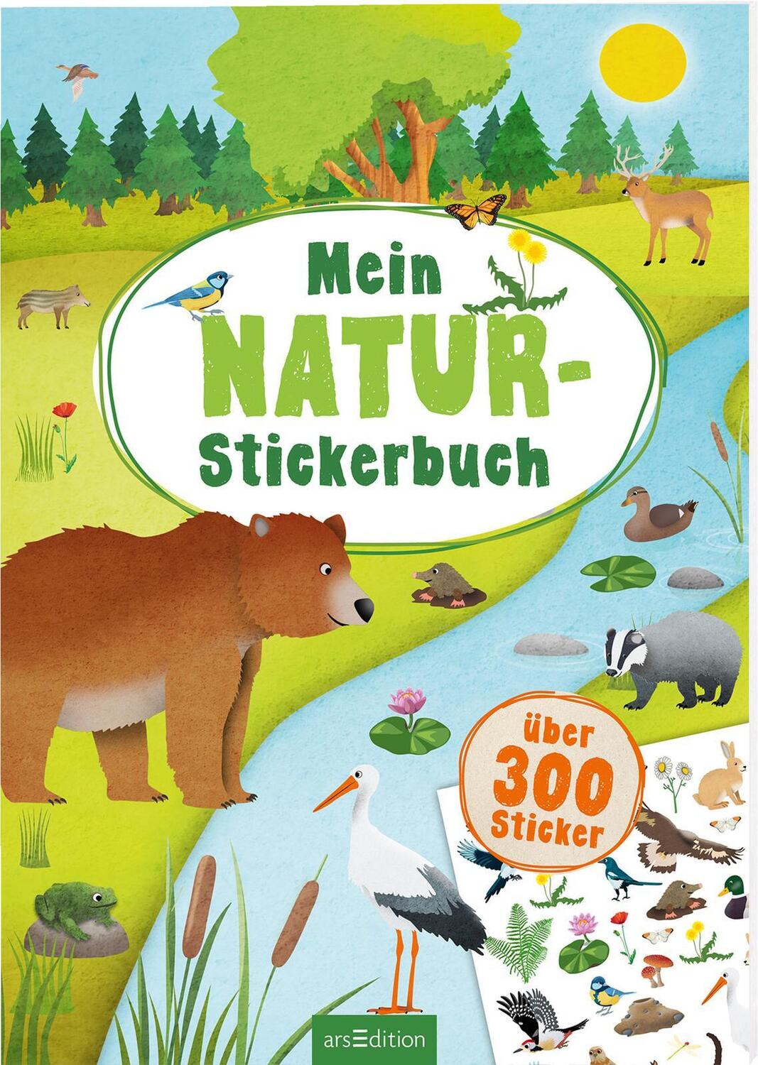Cover: 9783845830940 | Mein Natur-Stickerbuch | Über 300 Sticker | Taschenbuch | 40 S. | 2019