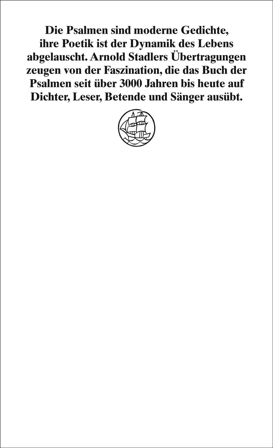 Rückseite: 9783458348122 | Die Menschen lügen. Alle | Arnold Stadler | Taschenbuch | 139 S.