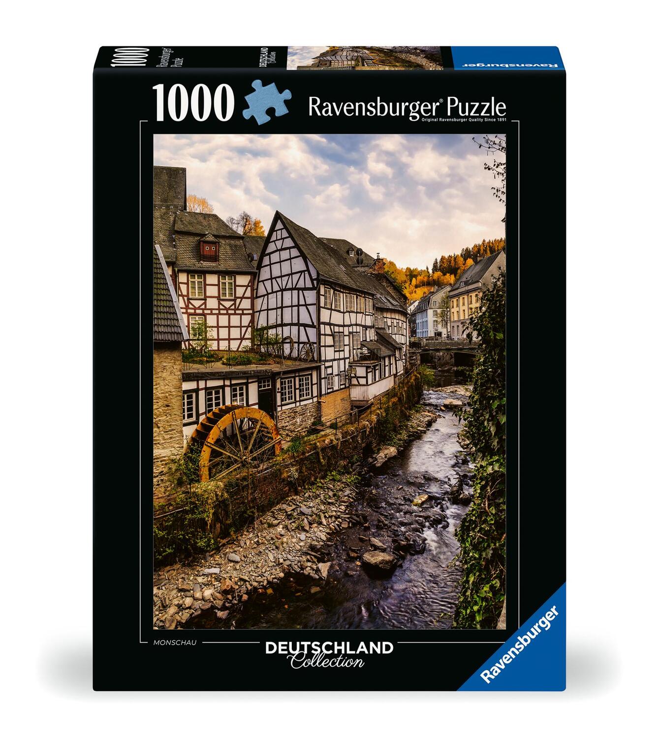 Cover: 4005555007920 | Ravensburger Puzzle 12000792 - Monschau in der Eifel - 1000 Teile...