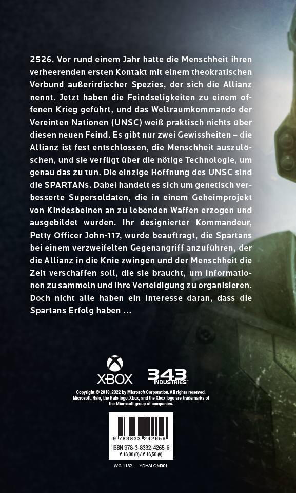 Rückseite: 9783833242656 | Halo: Stiller Sturm - Ein Master-Chief-Roman | Troy Denning | Buch