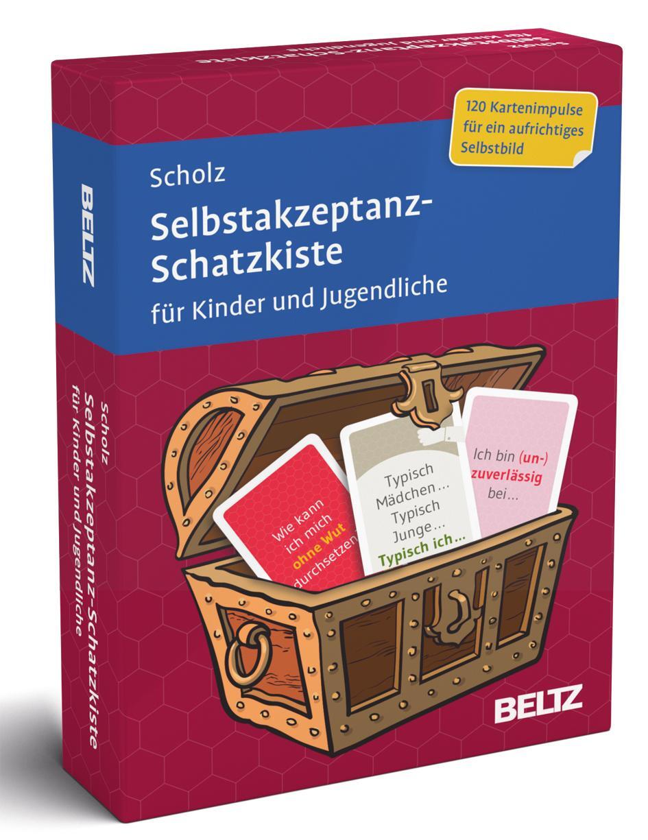 Cover: 4019172100896 | Selbstakzeptanz-Schatzkiste für Kinder und Jugendliche | Scholz | Box