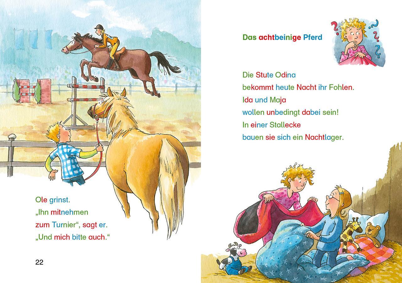 Bild: 9783743203471 | Silbengeschichten zum Lesenlernen - Pferdegeschichten | Wiechmann