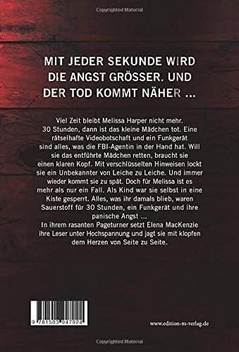 Rückseite: 9781503947924 | 30 Stunden | Elena Mackenzie | Taschenbuch | Paperback | 206 S. | 2017