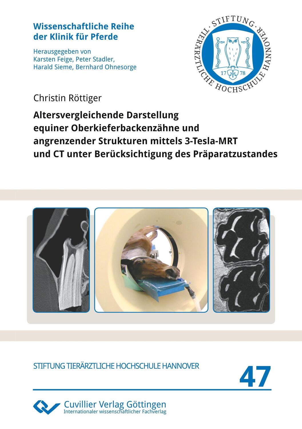 Cover: 9783736972155 | Altersvergleichende Darstellung equiner Oberkieferbackenzähne und...