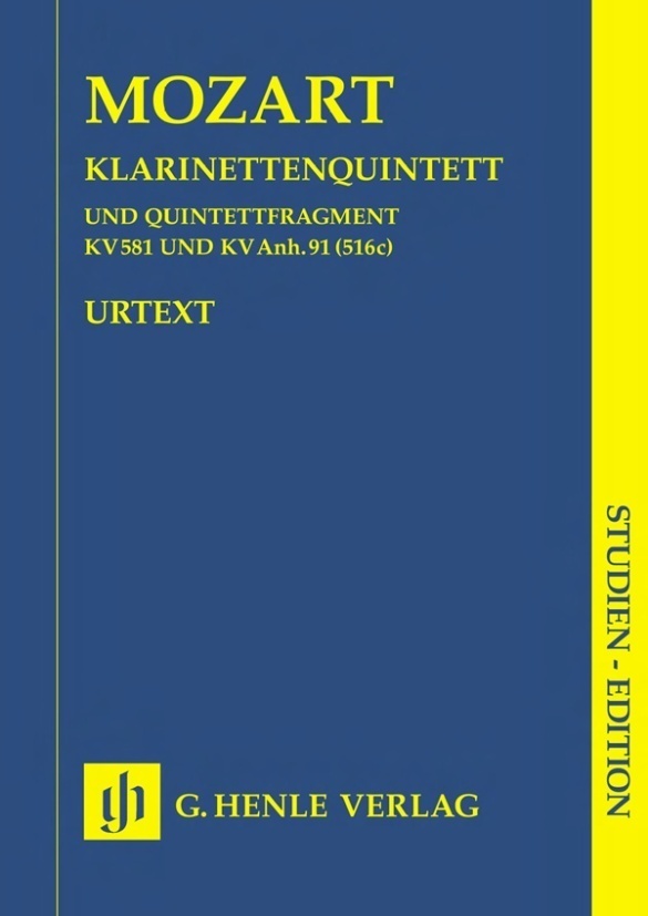 Cover: 9790201897691 | Clarinet Quintet In A Major K.581 And Fragment | Henrik Wiese | Buch