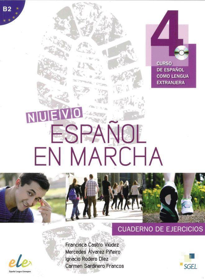 Cover: 9783194245037 | Nuevo Español en marcha 04. Arbeitsbuch mit Audio-CD | Viúdez (u. a.)