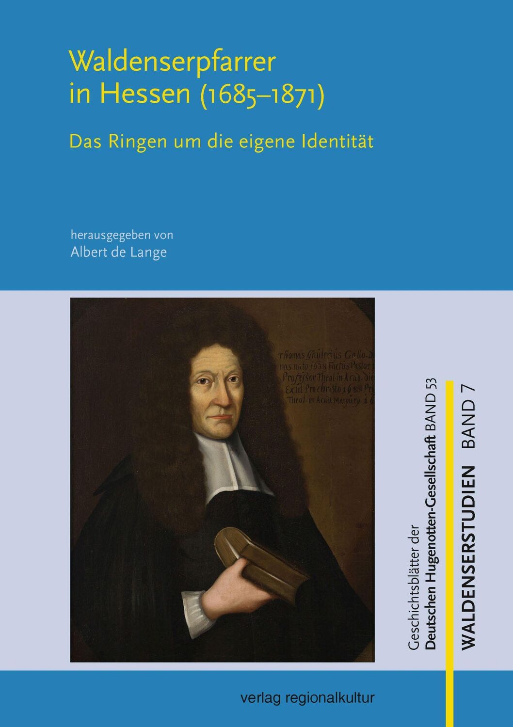 Cover: 9783955052836 | Waldenserpfarrer in Hessen (1685 - 1871) | Albert De Lange | Buch