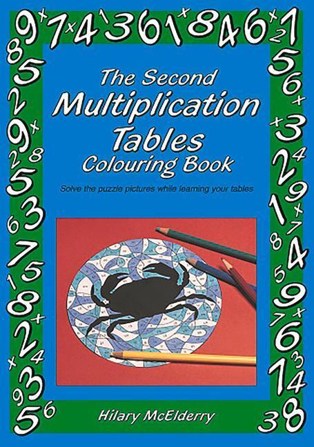 Cover: 9781899618309 | The Second Multiplication Tables Colouring Book | Hilary McElderry