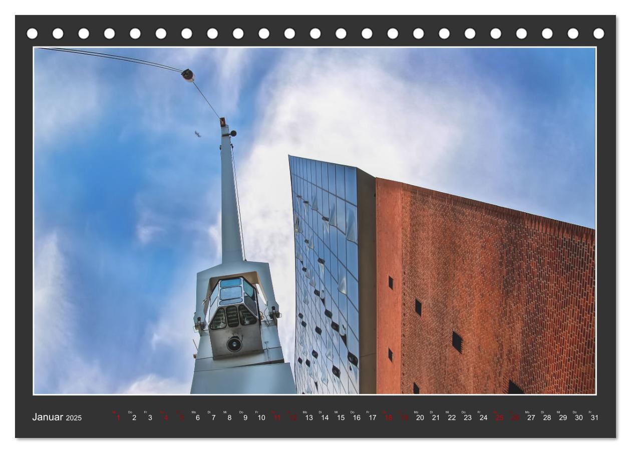 Bild: 9783383878879 | Wahrzeichen Elbphilharmonie (Tischkalender 2025 DIN A5 quer),...