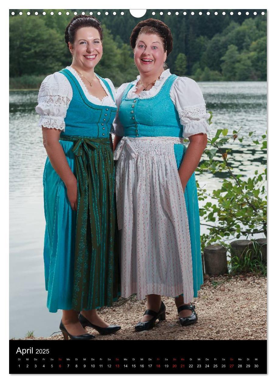 Bild: 9783457012253 | Dirndl und Tradition (Wandkalender 2025 DIN A3 hoch), CALVENDO...