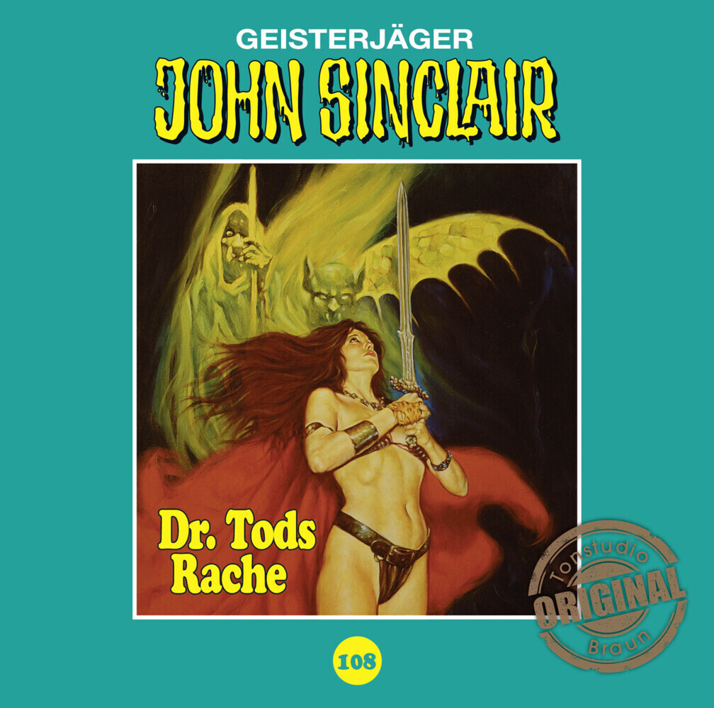 Cover: 9783785759080 | John Sinclair Tonstudio Braun - Dr. Tods Rache, 1 Audio-CD | Dark | CD