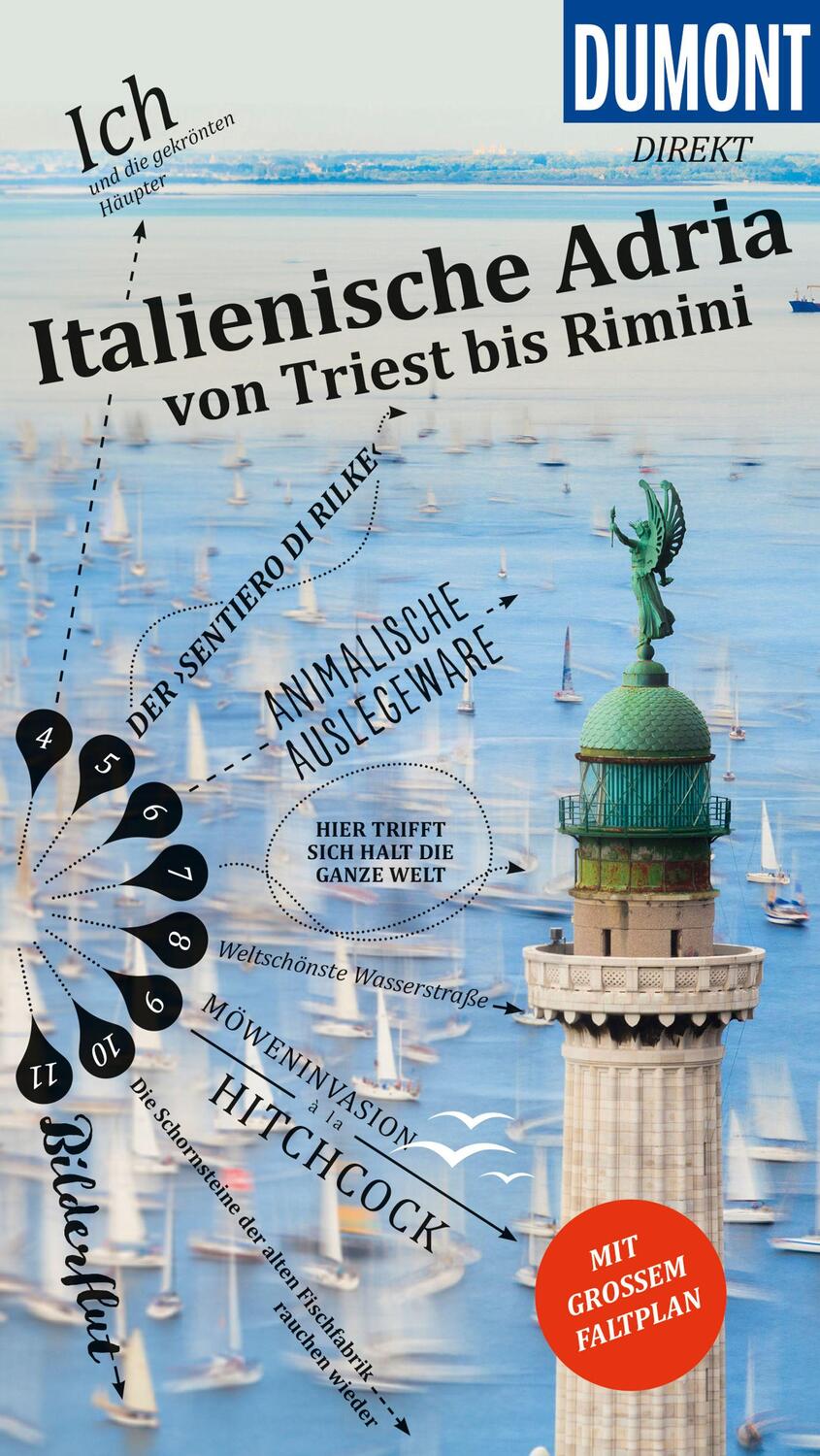 Cover: 9783770183470 | DuMont direkt Reiseführer Italienische Adria | Annette Krus-Bonazza