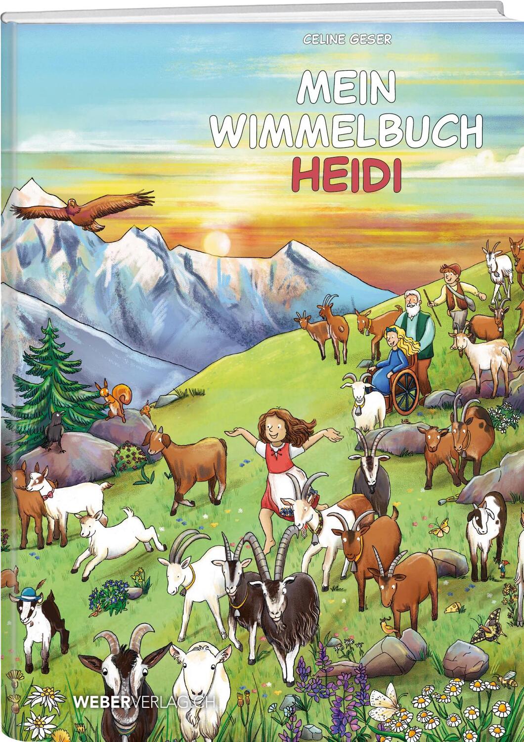 Cover: 9783038184218 | Mein Wimmelbuch Heidi | Celine Geser | Buch | 16 S. | Deutsch | 2022