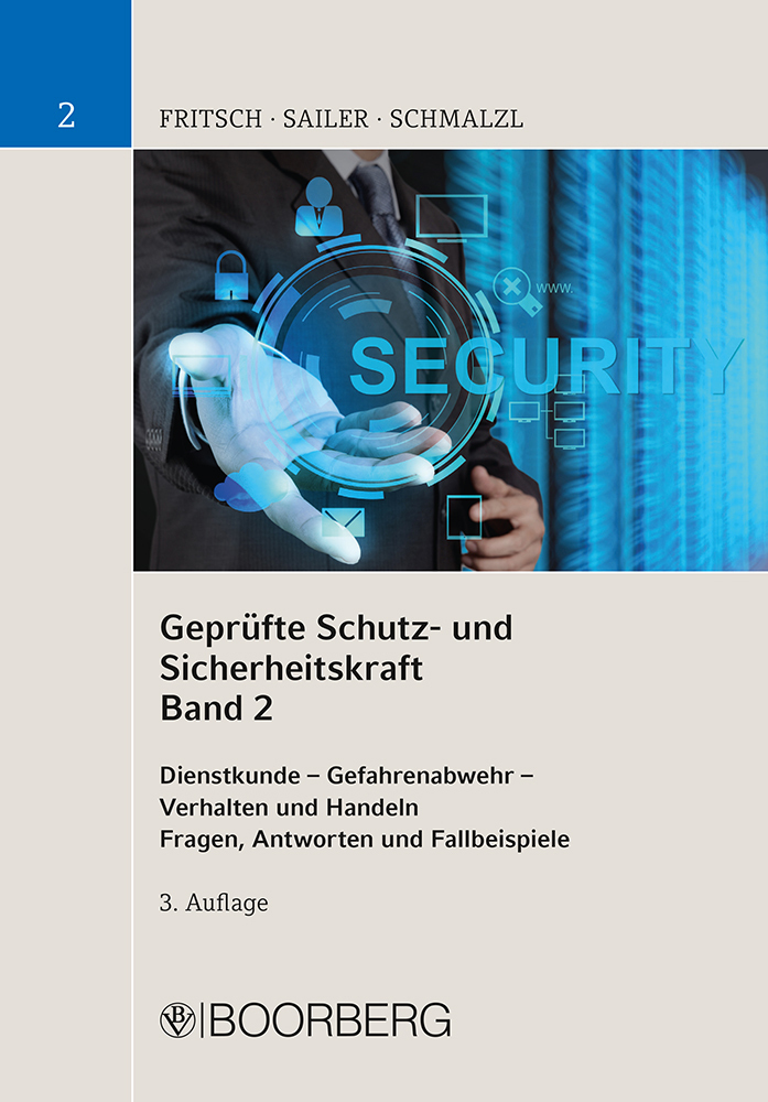 Cover: 9783415054165 | Geprüfte Schutz- und Sicherheitskraft, Band 2. Bd.2 | Fritsch (u. a.)