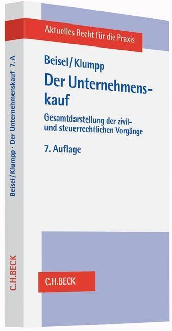 Cover: 9783406665097 | Der Unternehmenskauf | Wilhelm Beisel (u. a.) | Taschenbuch | XXXI