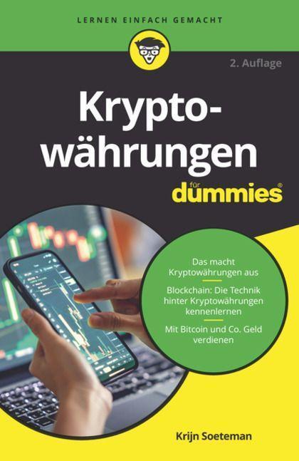 Cover: 9783527720330 | Kryptowährungen für Dummies | Krijn Soeteman | Taschenbuch | Deutsch