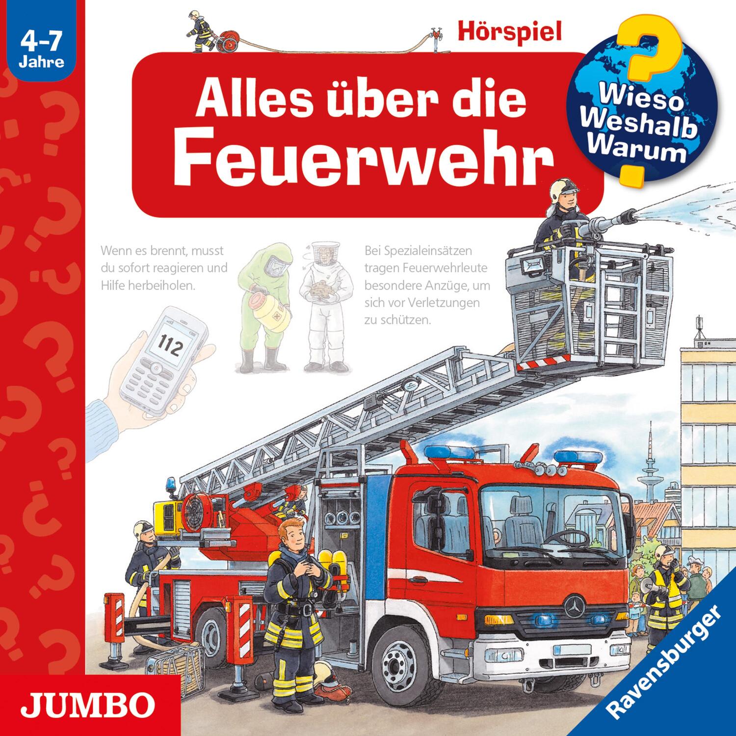Cover: 9783833728303 | Wieso? Weshalb? Warum? Alles über die Feuerwehr | Audio-CD | Deutsch