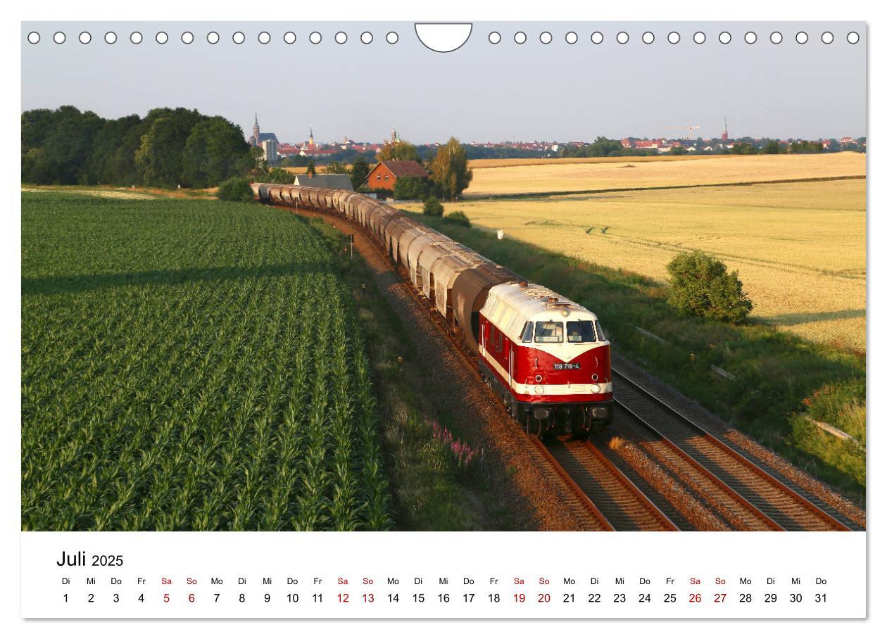 Bild: 9783435407941 | Unterwegs auf den Schienenwegen von Ostsachsen (Wandkalender 2025...