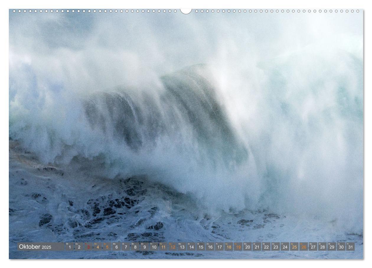 Bild: 9783457199527 | OCEAN POWER - Die Riesenwellen von Nazaré (Wandkalender 2025 DIN A2...