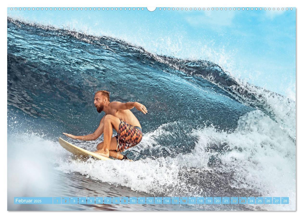 Bild: 9783435119424 | Surfen: Die perfekte Welle finden - Edition Funsport (Wandkalender...