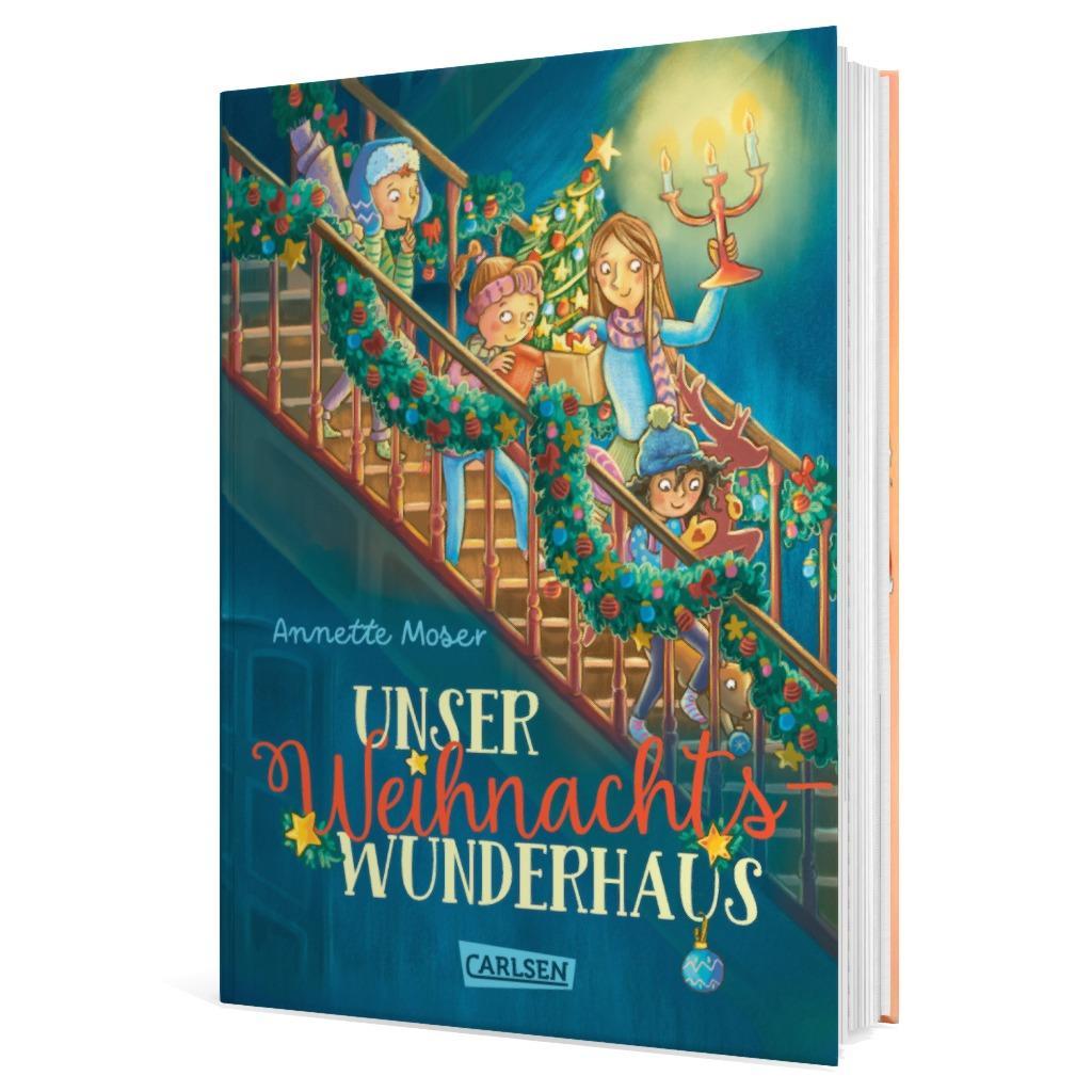 Bild: 9783551557889 | Unser Weihnachtswunderhaus | Annette Moser | Buch | 156 S. | Deutsch