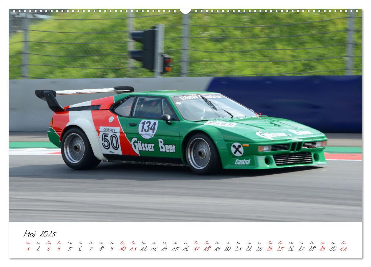 Bild: 9783435011148 | BMW M1 Procar (Wandkalender 2025 DIN A2 quer), CALVENDO Monatskalender