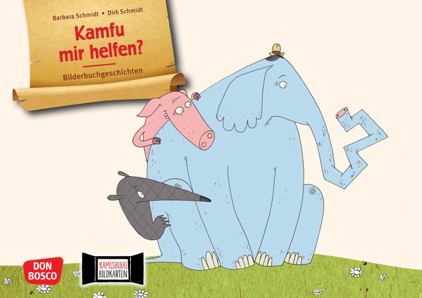 Cover: 4260179517211 | Kamfu mir helfen? Kamishibai Bildkartenset | Barbara Schmidt | Box