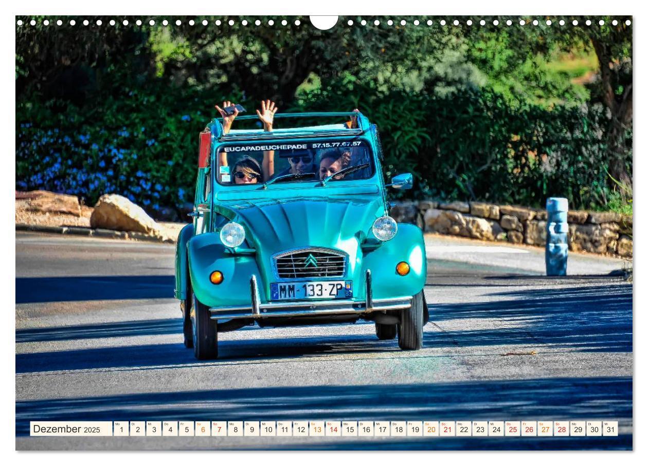 Bild: 9783435470952 | Citroën 2CV - geliebte Ente (Wandkalender 2025 DIN A3 quer),...